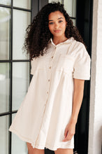 Load image into Gallery viewer, WHITE BIRCH- Tortured Poet Dress in Cream