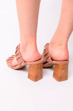 Load image into Gallery viewer, Tropic Like it's Hot Heels in Blush Suede- CORKY'S