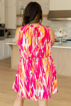 Load image into Gallery viewer, WHITE BIRCH- Tropical Punch Halter Dress