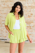 Load image into Gallery viewer, Two's Company Ribbed Button Down- LOVELY MELODY