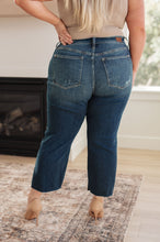 Load image into Gallery viewer, JUDY BLUE - Whitney High Rise Distressed Wide Leg Crop Jeans (Sizes 0-24)
