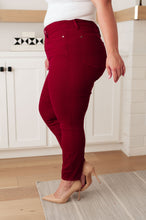 Load image into Gallery viewer, JB Wanda High Rise Control Top Skinny Jeans Scarlet (Sizes 0- 24)