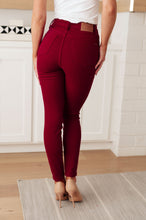 Load image into Gallery viewer, JB Wanda High Rise Control Top Skinny Jeans Scarlet (Sizes 0- 24)