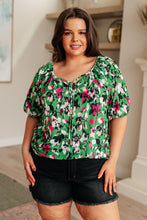 Load image into Gallery viewer, SHOPIN LA- Wild and Bright Floral Top