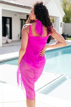 Load image into Gallery viewer, Wrapped In Summer Versatile Swim Cover in Pink- 111 NORTH