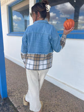 Load image into Gallery viewer, PREORDER: Telluride Denim + Plaid Jacket