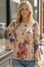Load image into Gallery viewer, Love Grows Here Bell Sleeve Top