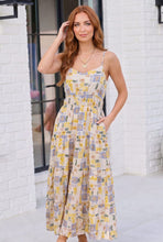 Load image into Gallery viewer, Sun Kissed Patchwork Print Tiered Maxi Dress