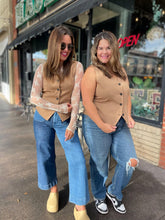 Load image into Gallery viewer, PREORDER: Manhattan Button Vest in Three Colors