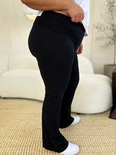 Load image into Gallery viewer, Full Size High Waist Wide Waistband Bootcut Active Pants- Zenana