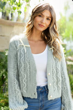 Load image into Gallery viewer, Winter Belle Button Down Sweater
