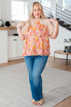 Load image into Gallery viewer, jodiful- Day Dreamer Mixed Floral Top in Mauve