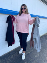 Load image into Gallery viewer, PREORDER: Touch Of Fall Thermal Hoodie in Five Colors