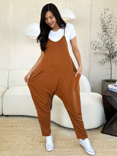 Load image into Gallery viewer, Full Size Sleeveless V-Neck Pocketed Jumpsuit- Double Take