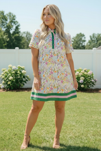 Load image into Gallery viewer, Spring Ready Floral Shift Dress