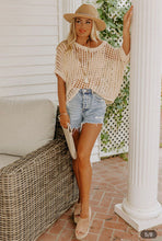 Load image into Gallery viewer, See Right Through Me- Summer Mesh Top (Reg & XL)