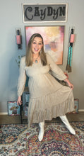 Load image into Gallery viewer, Easy Come, Easy Go Tiered Midi Dress