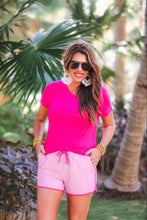 Load image into Gallery viewer, Think Pink Solid Everyday Shorts (Reg & Plus)