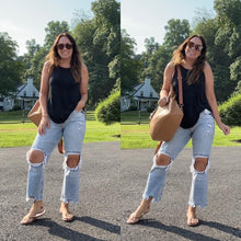 Load image into Gallery viewer, RESTOCKED *Lovervet* Rizzo High Rise Crop Straight Jeans by Vervet