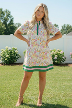 Load image into Gallery viewer, Spring Ready Floral Shift Dress