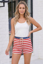 Load image into Gallery viewer, Stars and Stripes Drawstring Shorts