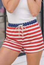 Load image into Gallery viewer, Stars and Stripes Drawstring Shorts