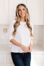 Load image into Gallery viewer, SP24- ONE ELEVEN NORTH-New Days Ahead White Blouse (Reg & Curvy)