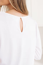 Load image into Gallery viewer, SP24- ONE ELEVEN NORTH-New Days Ahead White Blouse (Reg & Curvy)
