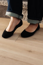Load image into Gallery viewer, SODA- On Your Toes Ballet Flats in Black (Sizes 5.5 - 11)