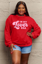 Load image into Gallery viewer, Simply Love Full Size IN MY LOVER ERA Round Neck Sweatshirt