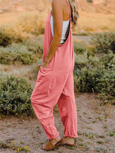 Load image into Gallery viewer, Double Take Full Size Sleeveless V-Neck Pocketed Jumpsuit