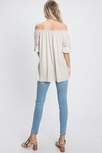 Load image into Gallery viewer, Boho Dreams Lacey Top (Reg)