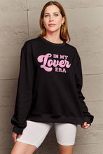 Load image into Gallery viewer, Simply Love Full Size IN MY LOVER ERA Round Neck Sweatshirt