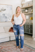 Load image into Gallery viewer, JUDY BLUE- O'Hara Destroyed Straight Jeans