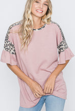 Load image into Gallery viewer, Once in a Wild Ruffled Top (Reg)