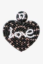 Load image into Gallery viewer, Valentines *Love Spell* : Beaded Heart Earrings