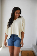 Load image into Gallery viewer, SP24- W23 Brianna Boxy Crop Top