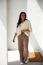Load image into Gallery viewer, SP24- W23 Brianna Boxy Crop Top