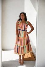 Load image into Gallery viewer, Painted Palette Midi Dress