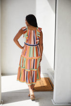 Load image into Gallery viewer, Painted Palette Midi Dress