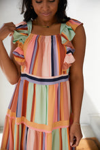 Load image into Gallery viewer, Painted Palette Midi Dress