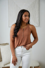 Load image into Gallery viewer, SP24- Tip Me Off Striped Tank