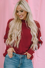 Load image into Gallery viewer, Valentines *Heart on my Sleeve* : Sequin Long Sleeve T-Shirt