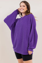 Load image into Gallery viewer, PREORDER: Ribbed Pullover in Four Colors ~ Ends 8/22