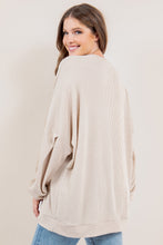 Load image into Gallery viewer, PREORDER: Ribbed Pullover in Four Colors ~ Ends 8/22
