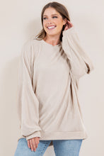 Load image into Gallery viewer, PREORDER: Ribbed Pullover in Four Colors ~ Ends 8/22