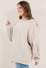Load image into Gallery viewer, PREORDER: Ribbed Pullover in Four Colors ~ Ends 8/22
