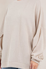 Load image into Gallery viewer, PREORDER: Ribbed Pullover in Four Colors ~ Ends 8/22