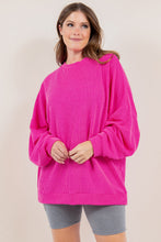Load image into Gallery viewer, PREORDER: Ribbed Pullover in Four Colors ~ Ends 8/22