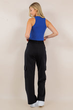 Load image into Gallery viewer, PREORDER: Ponte Stretch Cargo Pants In Five Colors ~ End 8/22